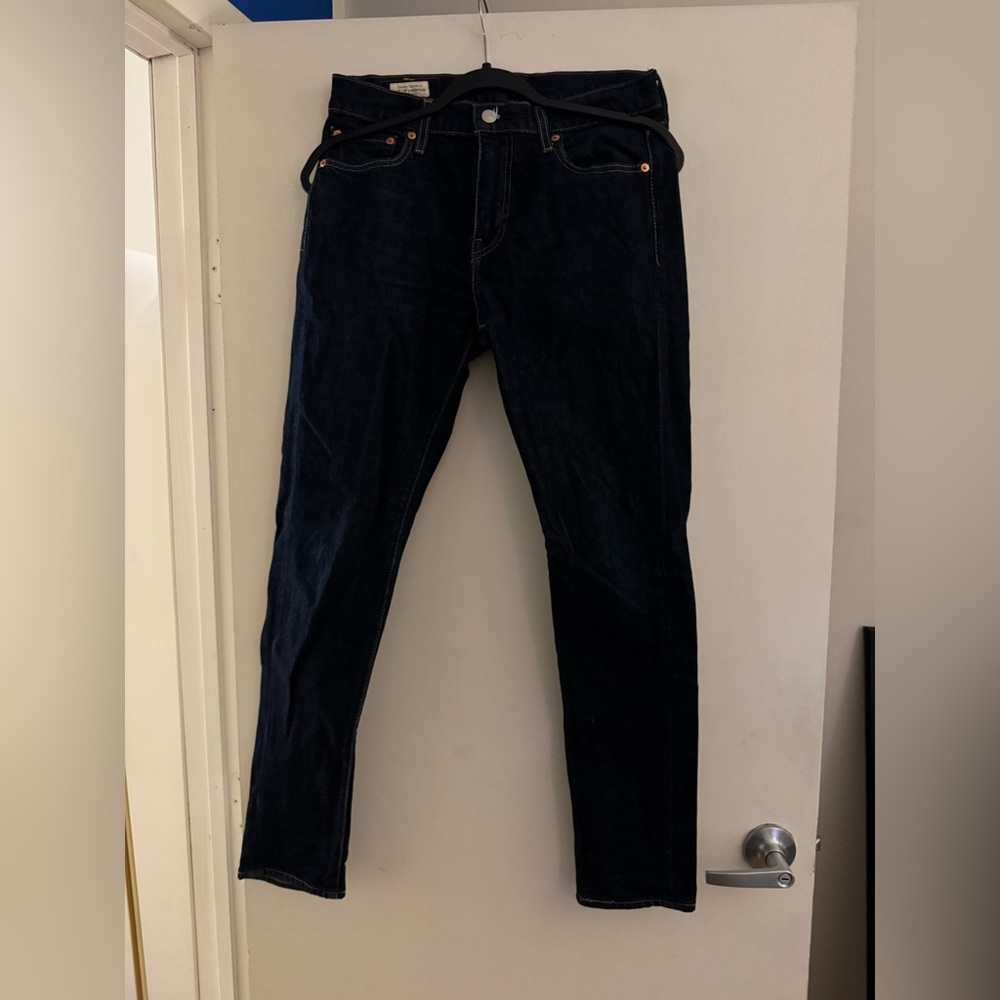 Levi's Men's Deep Indigo Straight Jeans
